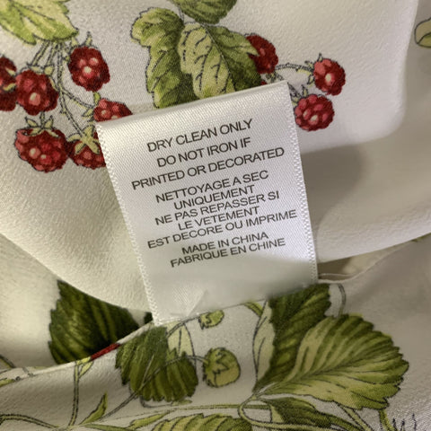 EQUIPMENT Size XS Indigo Green Silk Floral Casual Top