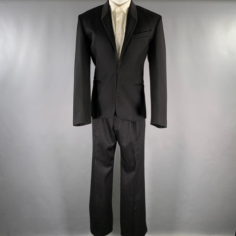 MUGLER X H&M Size 38 Black Wool Suit