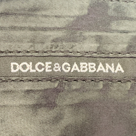 DOLCE & GABBANA Size 34 Black Wool Blend Tapered Zip Fly Dress Pants