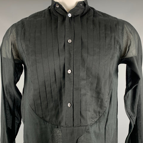 FAITH CONNEXION Size XS Black Cotton Tails Long Sleeve Shirt