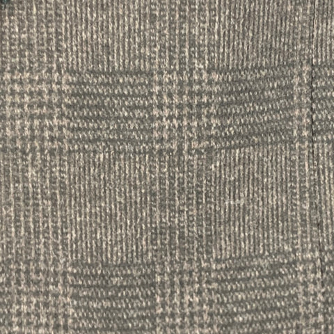 SOFT CLOTH Size 42 Brown Black Glenplaid Viscose Blend Sport Coat