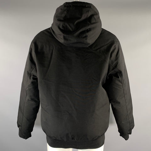 CARHARTT Size M Black Nylon Puffer Coat
