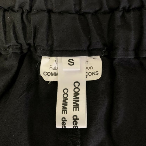 COMME des GARCONS Size S Black Cotton Drop crotch Shorts