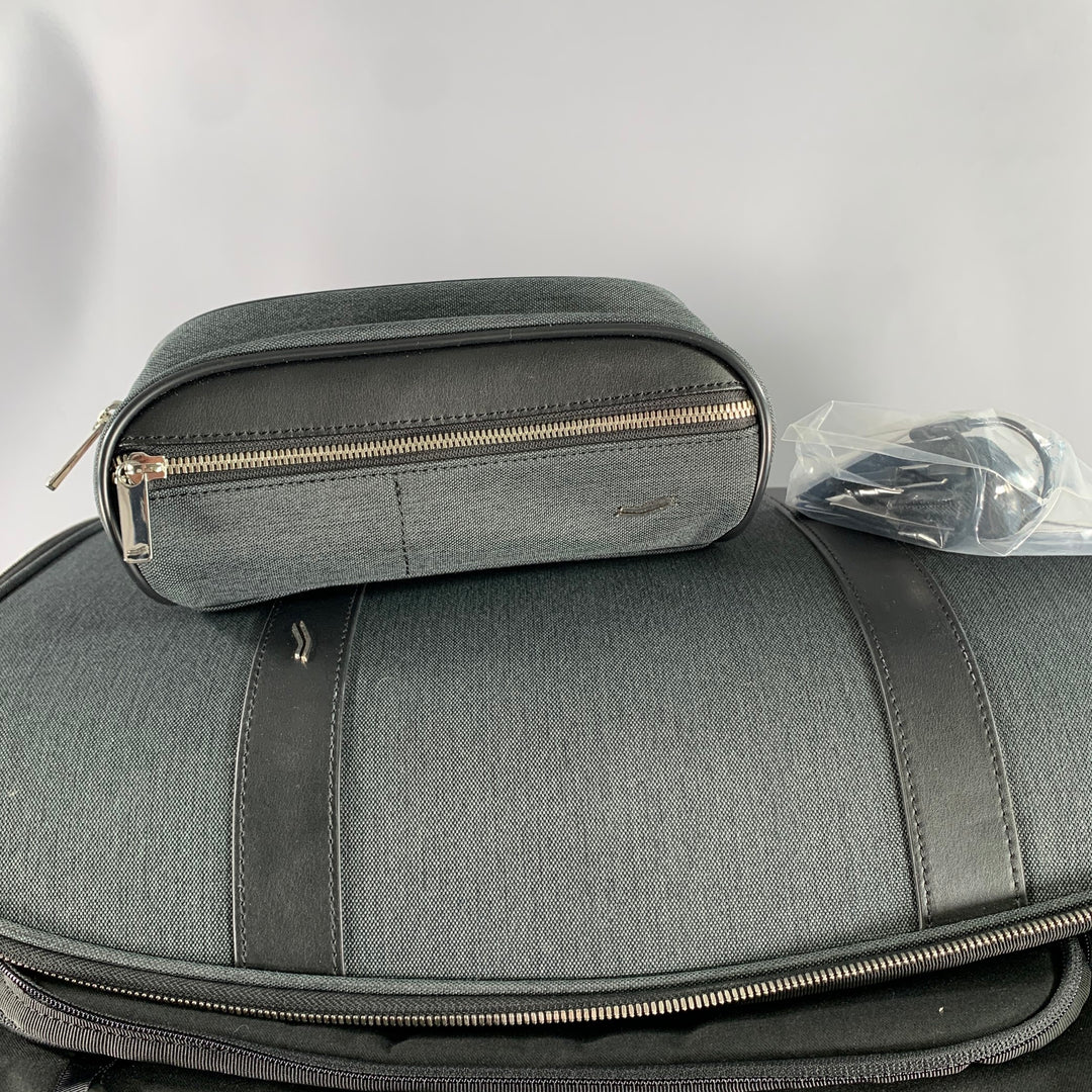 VOCIER Size One Size Grey Black Mixed Pattern Carry-On Bags