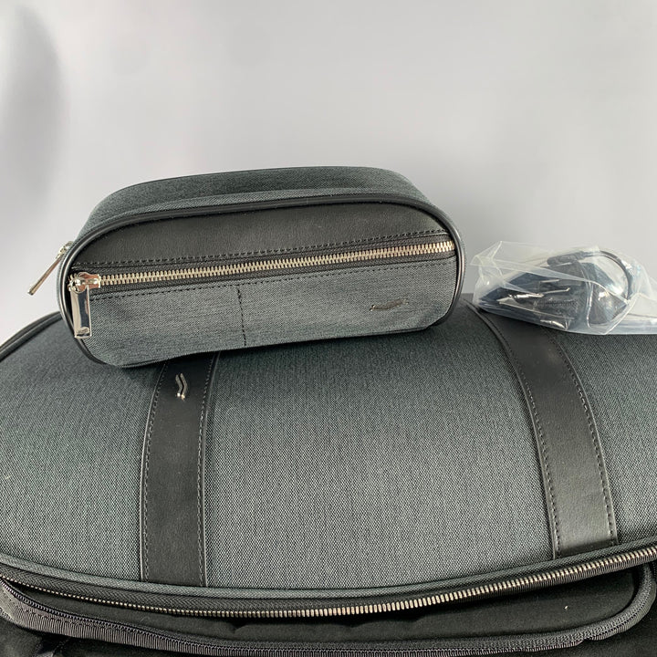 VOCIER Size One Size Grey Black Mixed Pattern Carry-On Bags