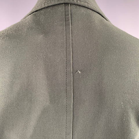 ISSEY MIYAKE Size S Green Single Breasted Blazer