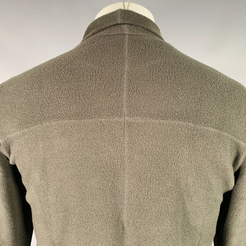 THOM KROM Size M Grey Charcoal Cotton Blend Turtleneck Pullover