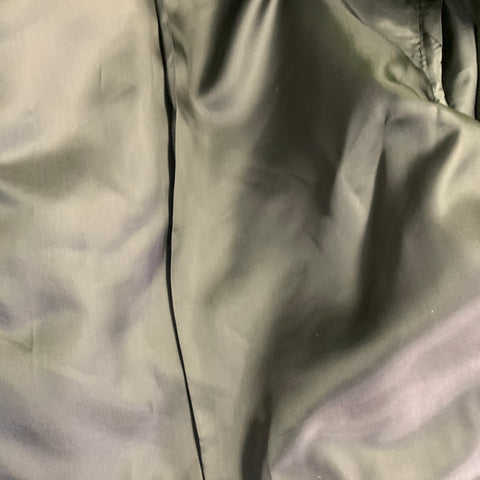TEDDY VONRANSON Size 38 Neon Yellow Wool Silk Peak Lapel Double Breasted Sport Coat