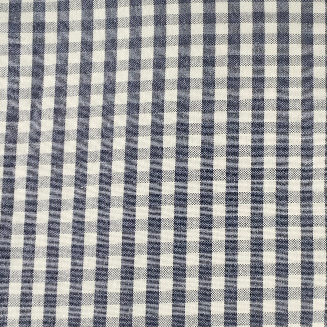 BLACK FLEECE Size S Grey White Gingham Cotton One Pocket Long Sleeve Shirt