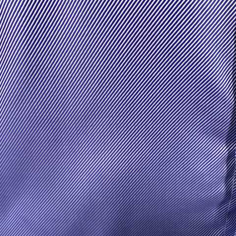 ETON Size M Blue White Diagonal Stripe Cotton Curved Cutaway Long Sleeve Shirt