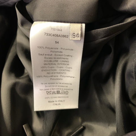 DIOR HOMME Size 44 Black Red & White Polyamide Bomber Jacket