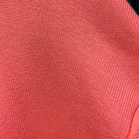 DRIES VAN NOTEN Size S Pink Coral Cotton Crew Neck Sweatshirt
