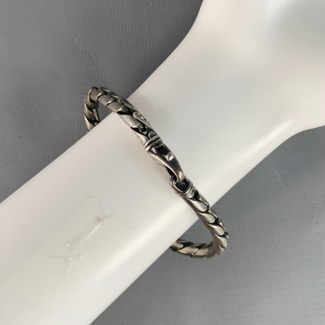 DAVID YURMAN Sterling Silver Gunmetal Chain Bracelet