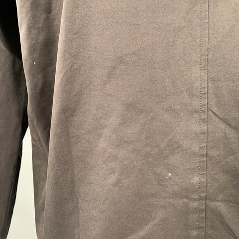 BIENVENUE ÉTRANGER Veste zippée en coton mélangé noire Taille L
