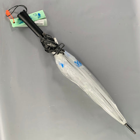 OFF-WHITE Blue Clear -Swimming Man- Transparent Plastic Umbrella