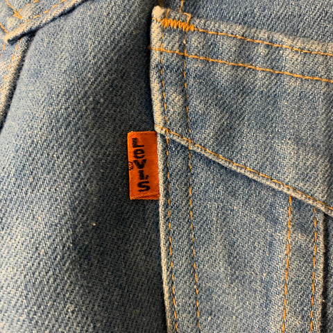 LEVI'S Orange Tab Size 32 Blue Wide Leg Jeans