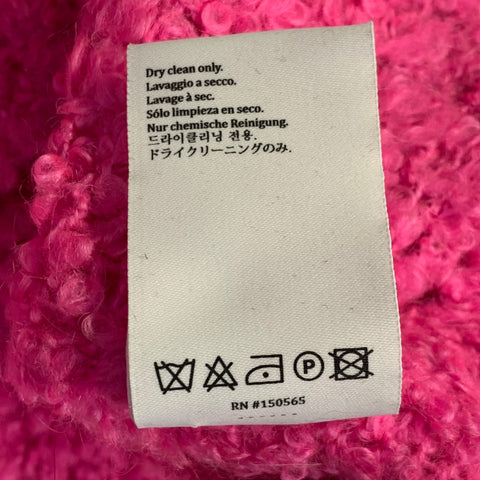 SIES MARJAN Size XS Pink Acrylic Blend Knit Turtleneck Pullover