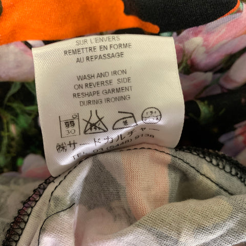 GIVENCHY Size L Multi Color Cotton Mixed Patterns Creeper T Shirt