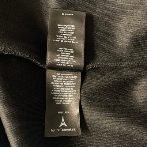 MANIERE DE VOIR Chest Size Size M Black White Tencel Blend Track Jacket