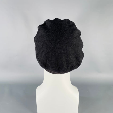 POLO by RALPH LAUREN Size S/M Black Wool Blend Newsboy Hat