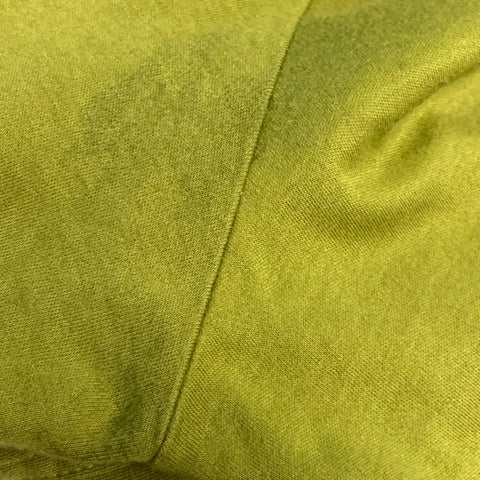 HERMES Size XXL Green Moss Contrast Trim Cotton Crew Neck T-shirt