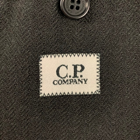 SPORTSWEAR COMPANY S.P.A. Size 38 Black Herringbone Wool Sport Coat