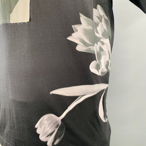 HONEY FUCKING DIJON Size XL Black Grey Graphic Cotton Crew Neck T-shirt