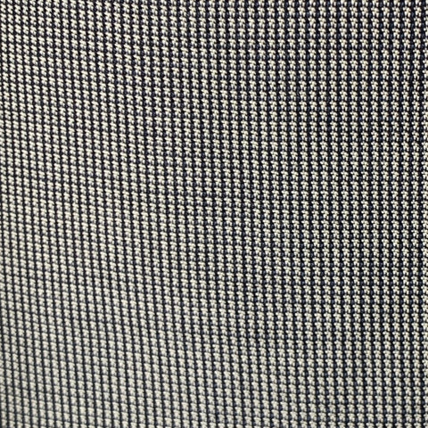 ETRO Talla 38 Abrigo deportivo con solapa de muesca de lana de seda y cabeza de clavo en blanco y negro
