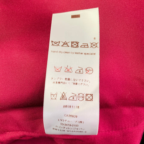 LOUIS VUITTON Size 10 Purple Fuchsia Cotton Blend Jacket Blazer