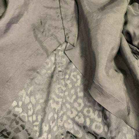 COMME des GARCONS Size L Black Jacquard Cotton Blend Jacket