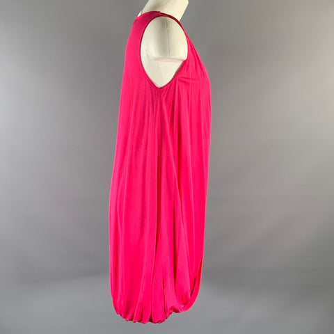 ALICE + OLIVIA Size XS Pink Viscose Silk Sleeveless Dress