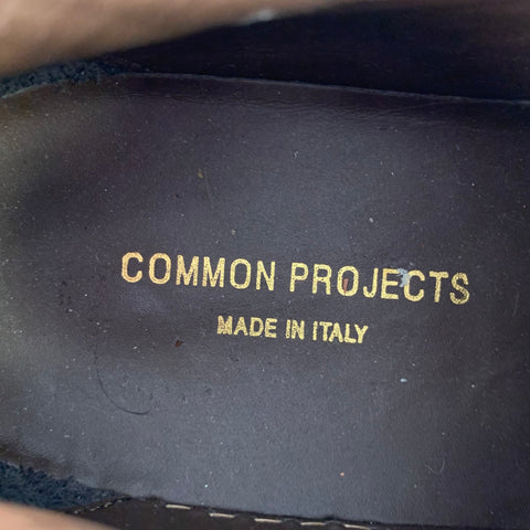 COMMON PROJECTS Size 11 Brown Leather Low Top Sneakers