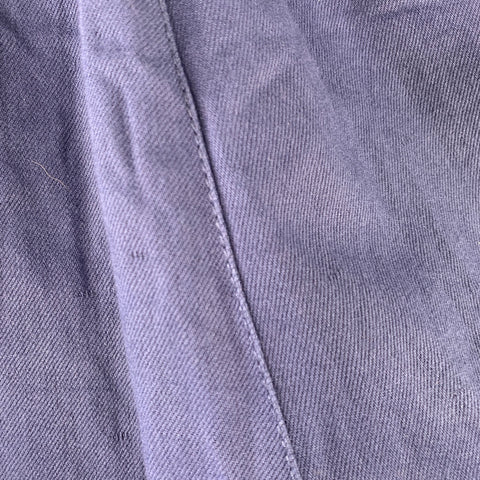 3.1 PHILLIP LIM Size XS Blue Cotton Linen High Waisted Drawstring Casual Pants