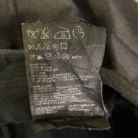 PRADA Size 32 Grey Wool Blend Flat Front Dress Pants