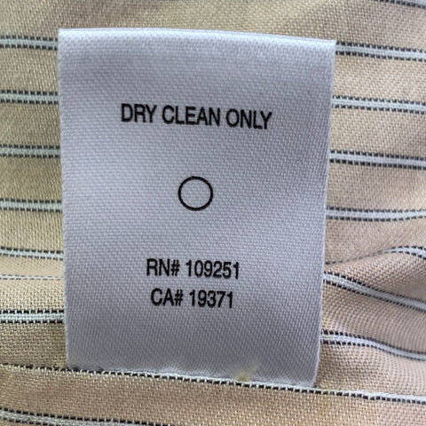TROVATO Size 44 Grey Polyester Blend Single Breasted Sport Coat