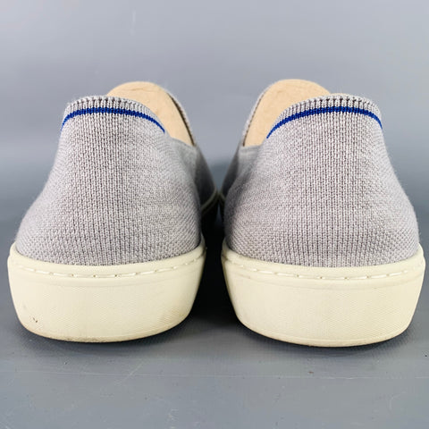 ROTHY'S Size 13 Grey Wool Blend Slip On Sneakers
