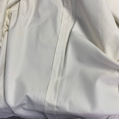 SUIT SUPPLY Size 42 Regular White Cotton Notch Lapel Suit