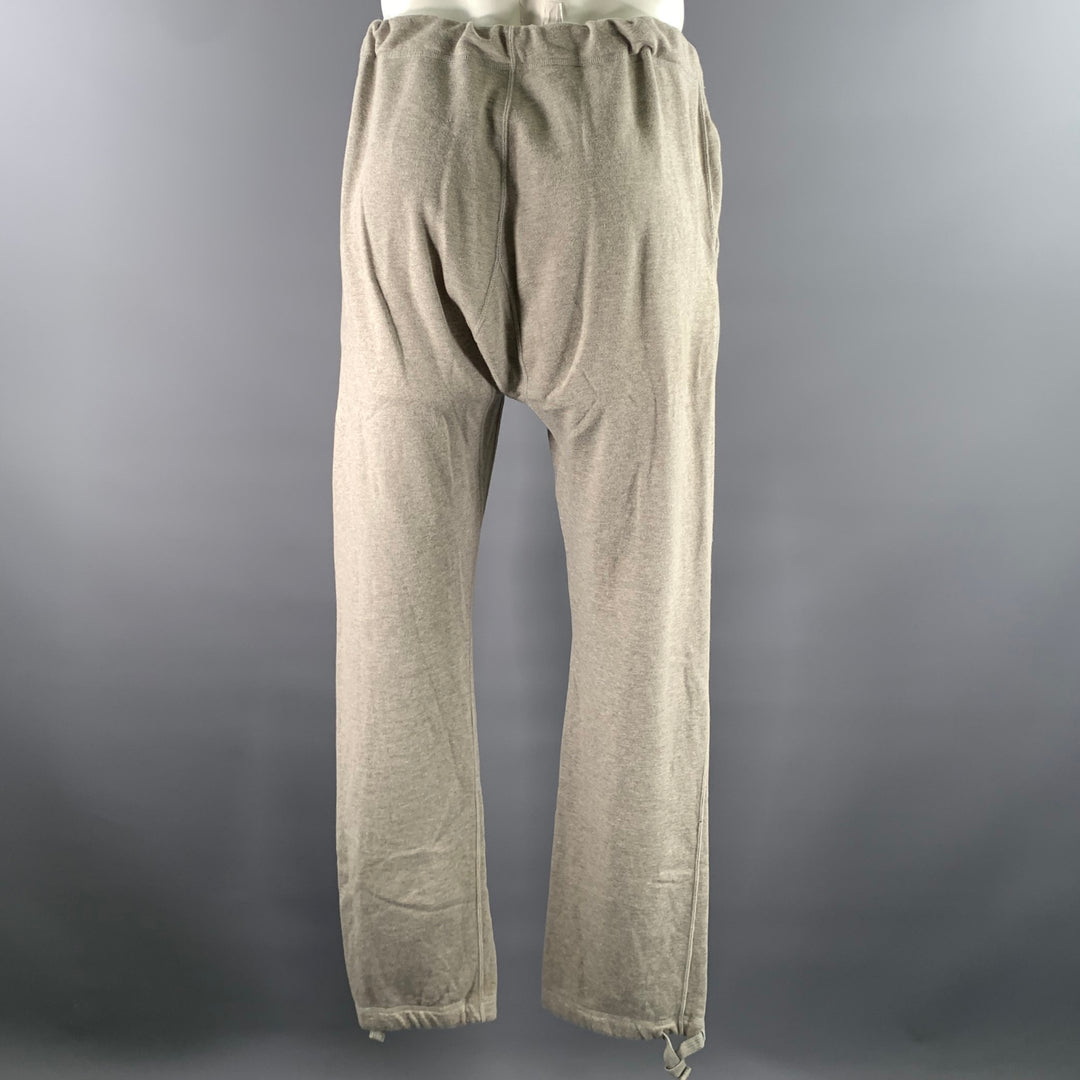 VISVIM Size S Grey Wash Cotton Cashmere Sweatpants