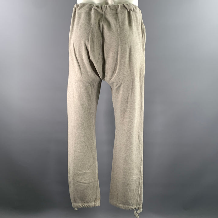 VISVIM Size S Grey Wash Cotton Cashmere Sweatpants