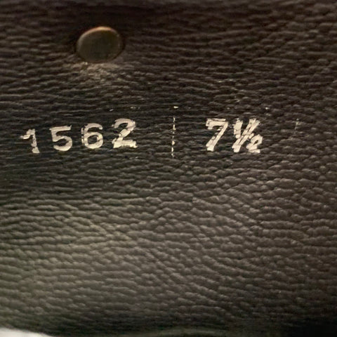 GIANNI VERSACE Pointure 38 Bottines en cuir de python noir à fermeture éclair latérale