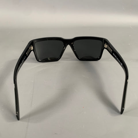 PRADA Black Dark Grey PR 09YS Acetate Sunglasses & Eyewear