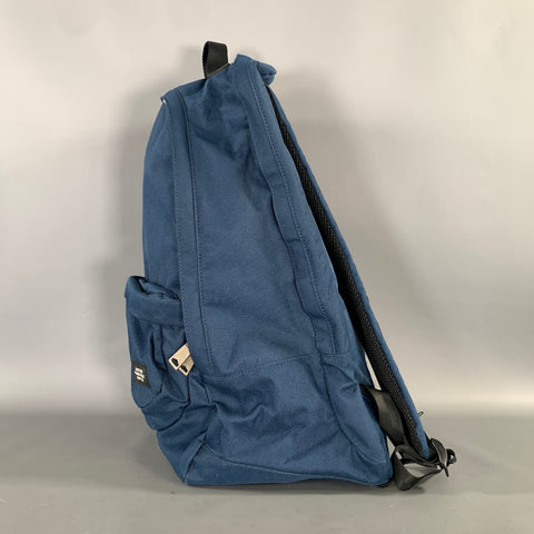 JACK SPADE Navy Solid Canvas Backpack Bag