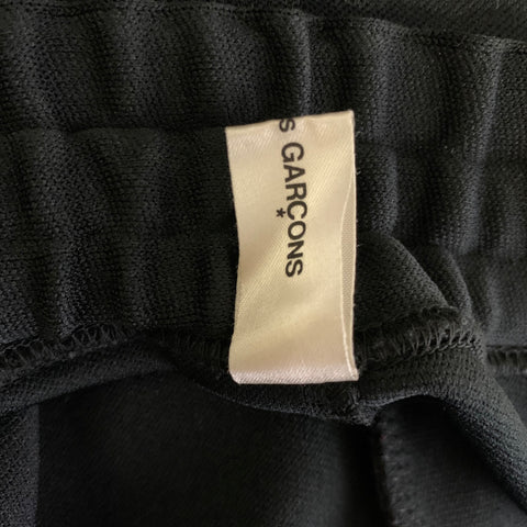 COMME des GARCONS Size S Black Neon Pink Polyester Sweatpants Casual Pants
