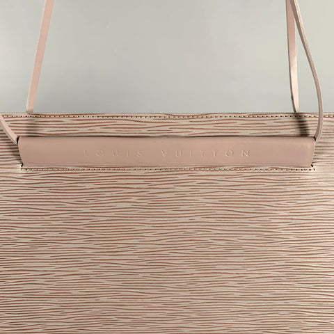 LOUIS VUITTON Saint Tropez Purple Lilac Epi Leather Top Handles Handbag