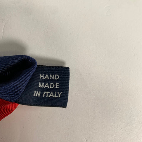 POLO by RALPH LAUREN Navy Gold Graphic Silk Tie