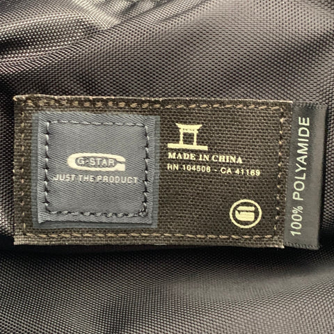 G-STAR Black Quilted Polyamide Top Handles Bag
