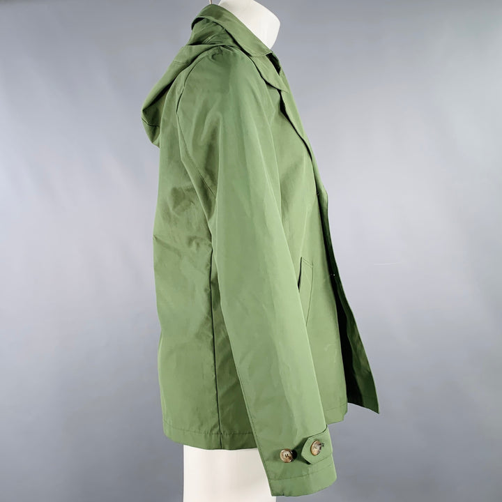 LARDINI Size 40 Green Double Breasted Jacket