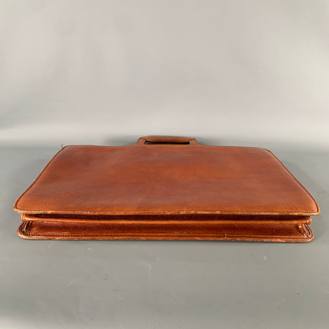 Mallette VINTAGE en cuir marron