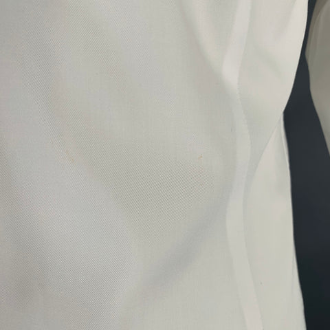 KITON Size S White Cotton Button Up Long Sleeve Shirt