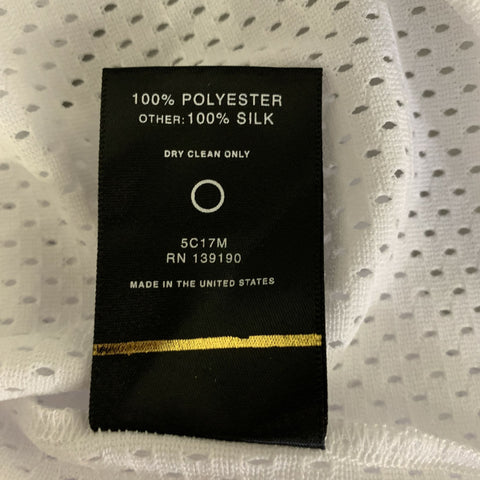 FEAR OF GOD Size S White Polyester Silk Jersey T-shirt
